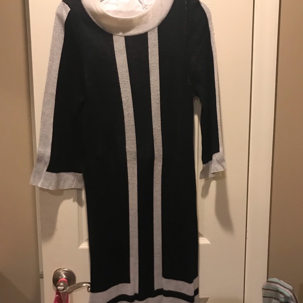 ALICE and OLIVIA sweater dress.